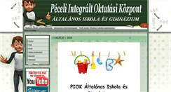 Desktop Screenshot of piok.hu